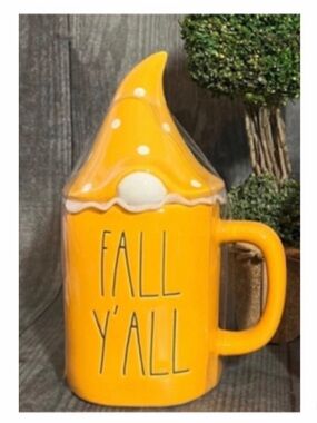 NEW Rae Dunn Fall Y'all Gnome Mug
